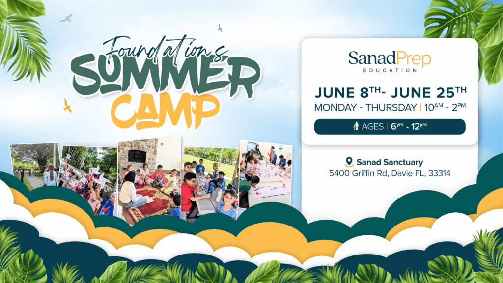Sanad Prep Foundations Summer Camp 2026 – Sanad Trust